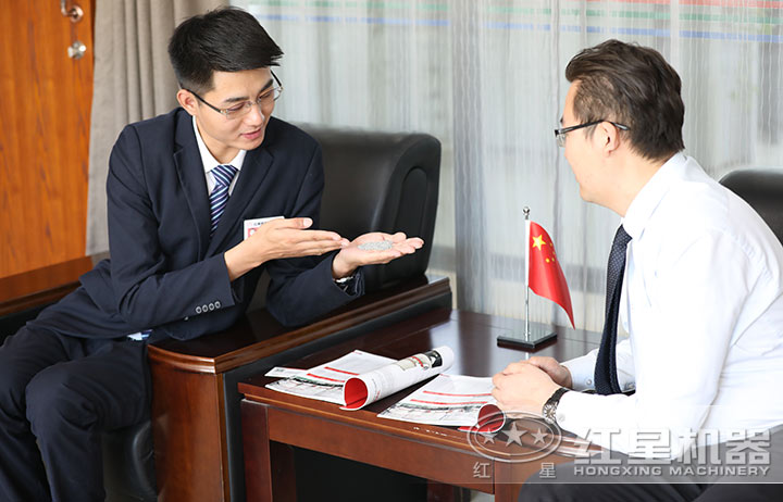 合作共贏，來(lái)廠客戶物料展示